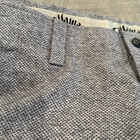 Callaway Golf shorts, 34”, like new, gray pattern - Picture 2 of 7